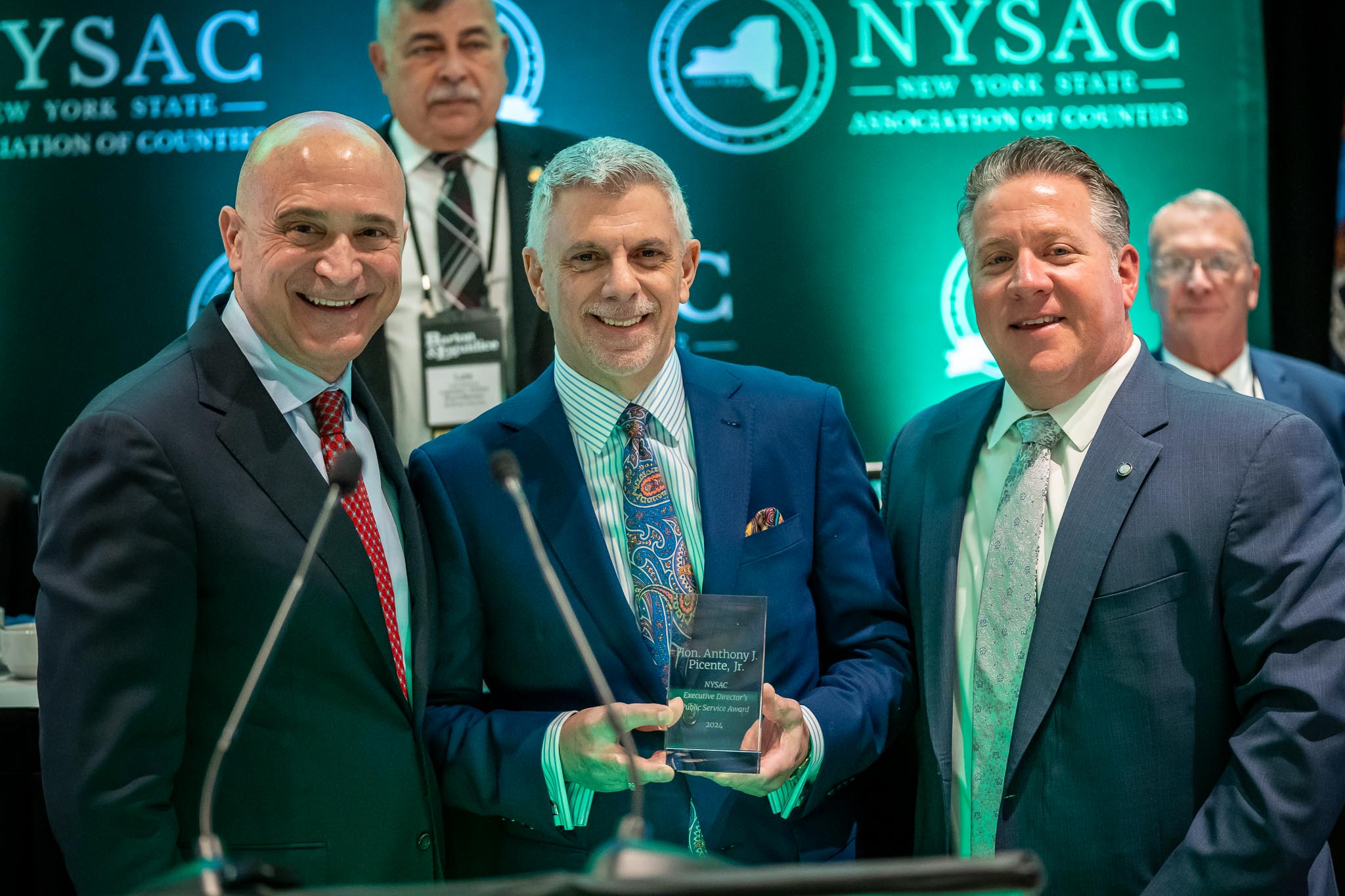Image of Oneida County Executive Honored with NYSAC Public Service Award