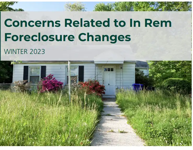 Image of NYSAC Property Tax In Rem Foreclosure Whitepaper – 2023