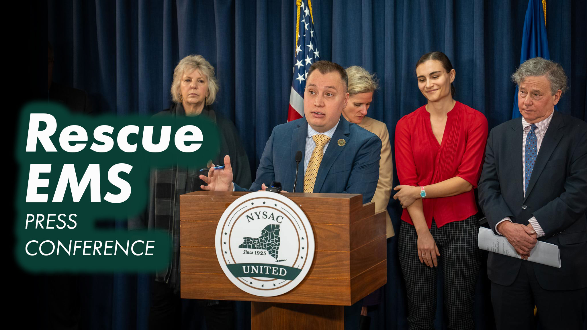 Image of Counties, Legislators Unveil Legislative Package to ‘Rescue EMS’